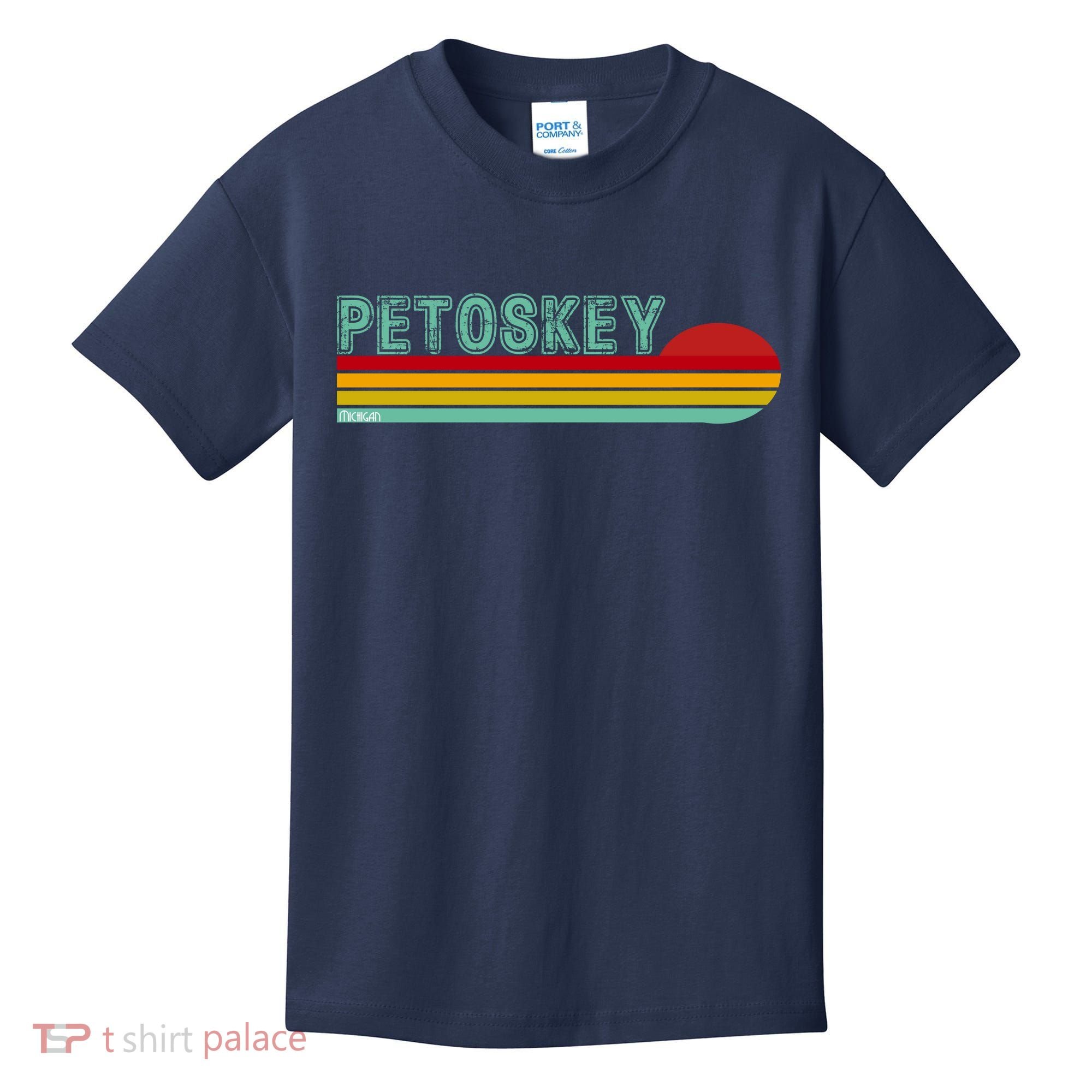 Petoskey Michigan Kids T-Shirt
