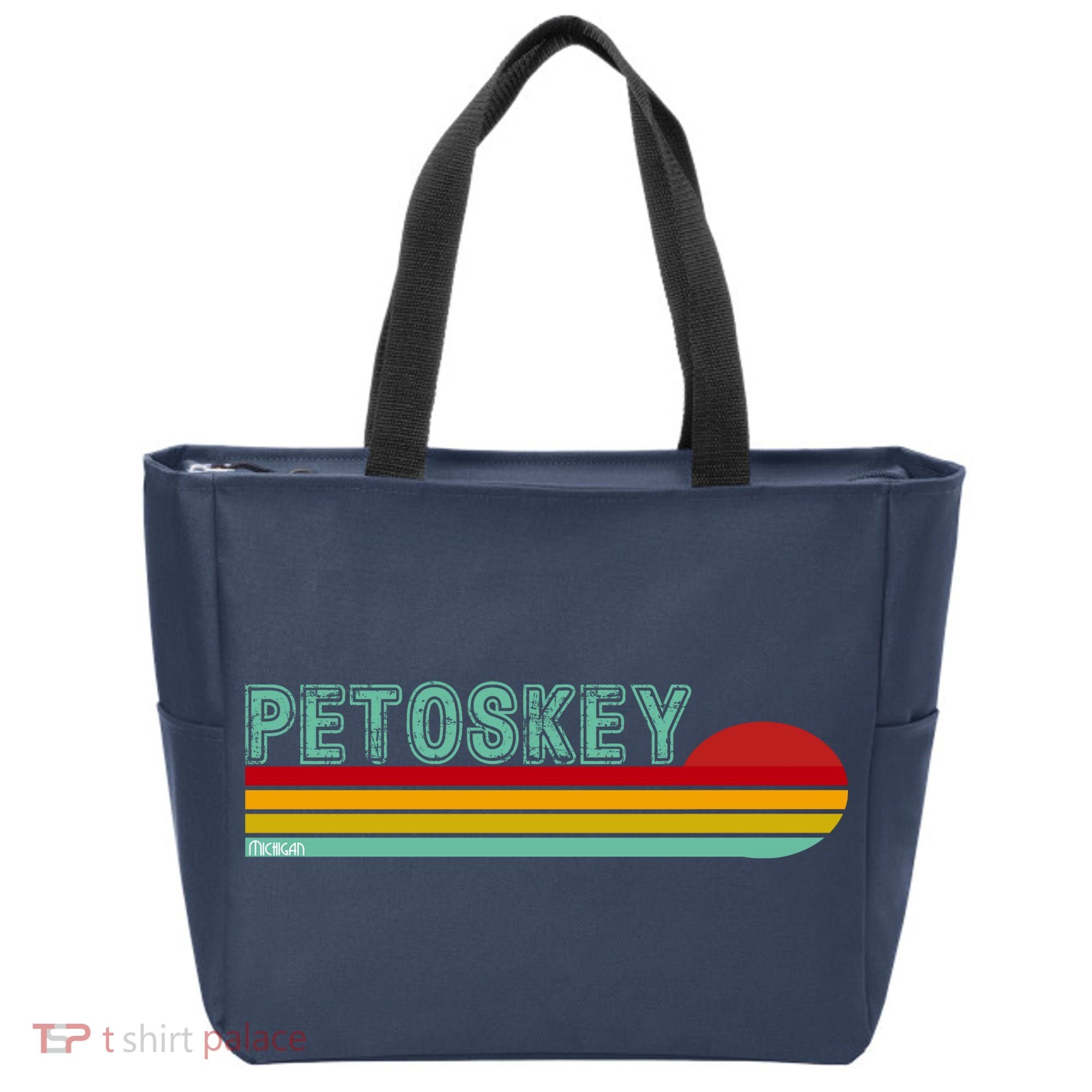 Petoskey Michigan Tote Bag