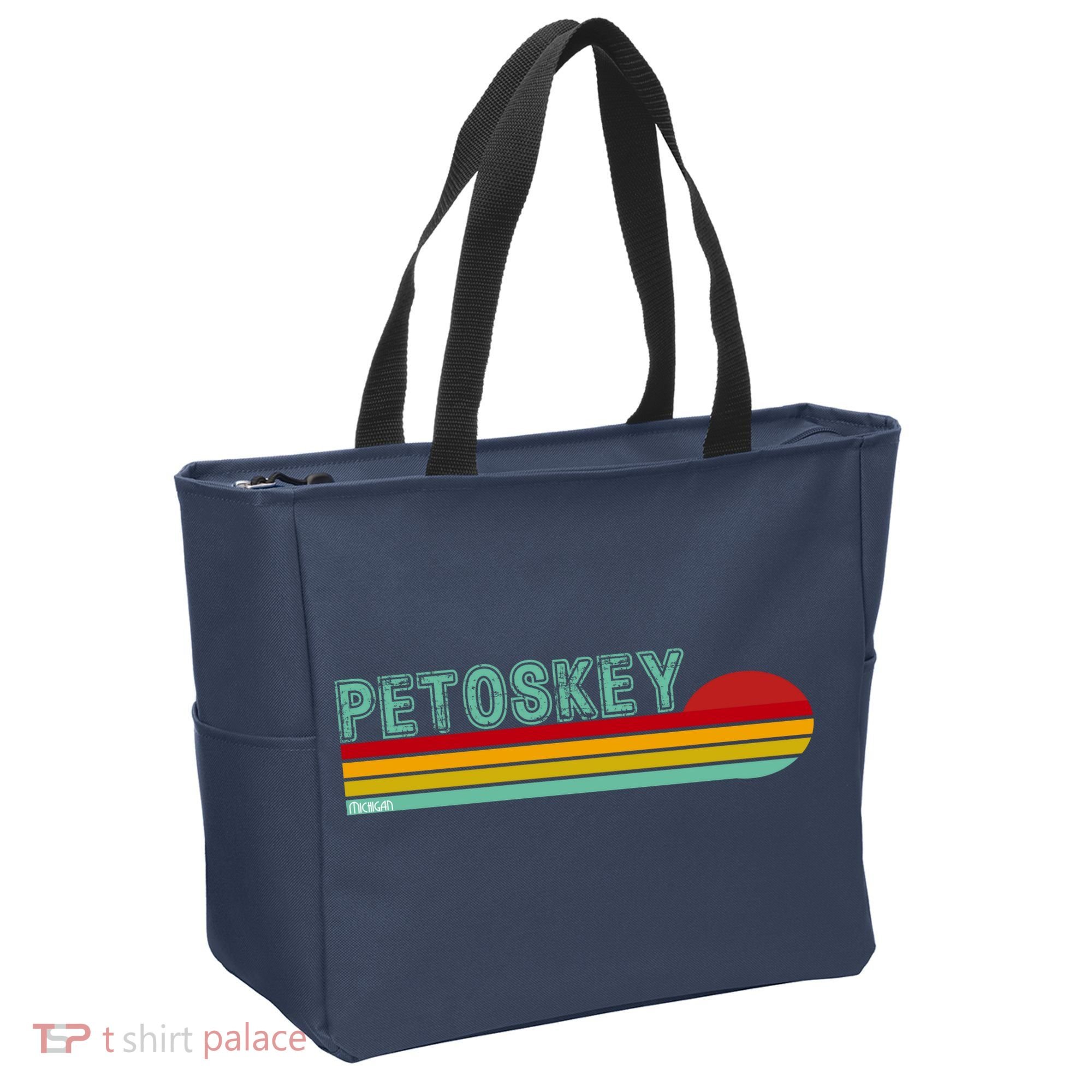 Petoskey Michigan Tote Bag