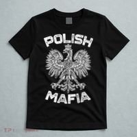 Polish Mafia Poland Polish Eagle Polska Dyngus Day Gift T-Shirt thumb 5