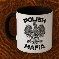 Polish Mafia Poland Polish Eagle Polska Dyngus Day Gift Coffee Mug thumb 2