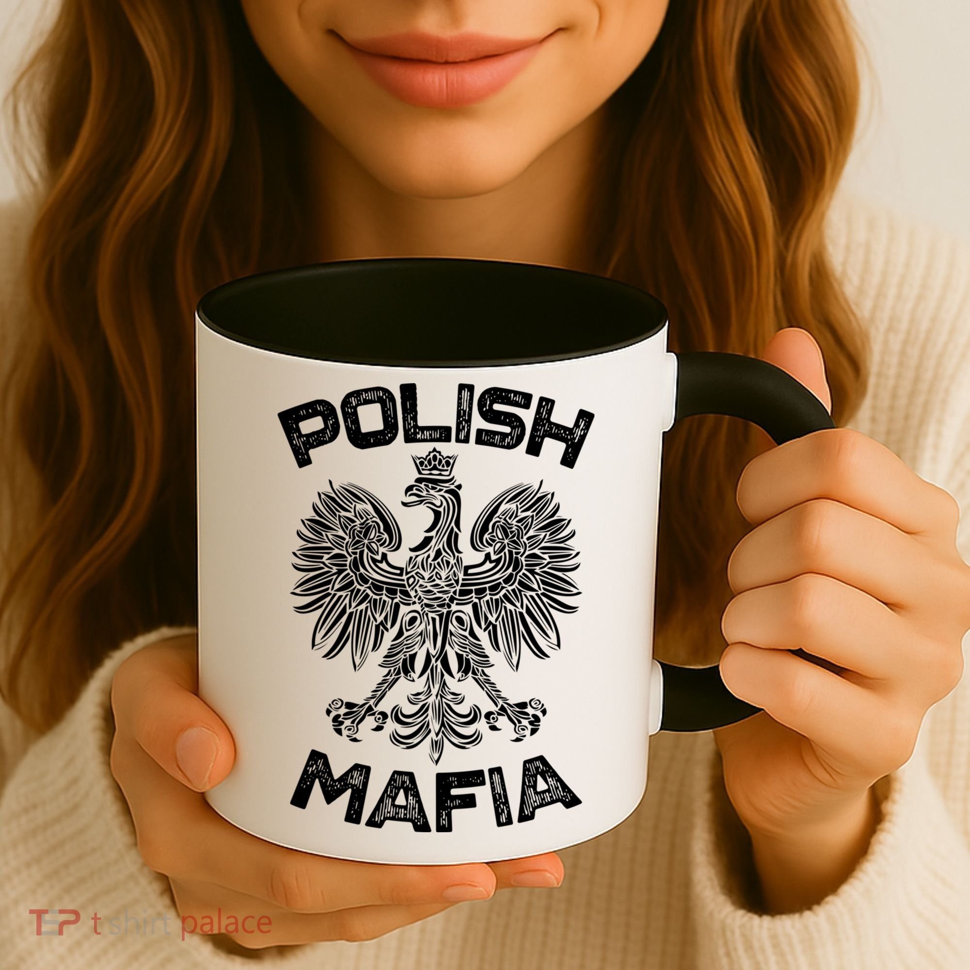 Polish Mafia Poland Polish Eagle Polska Dyngus Day Gift Coffee Mug