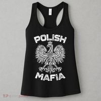 Polish Mafia Poland Polish Eagle Polska Dyngus Day Gift Women's Tank Top thumb 3
