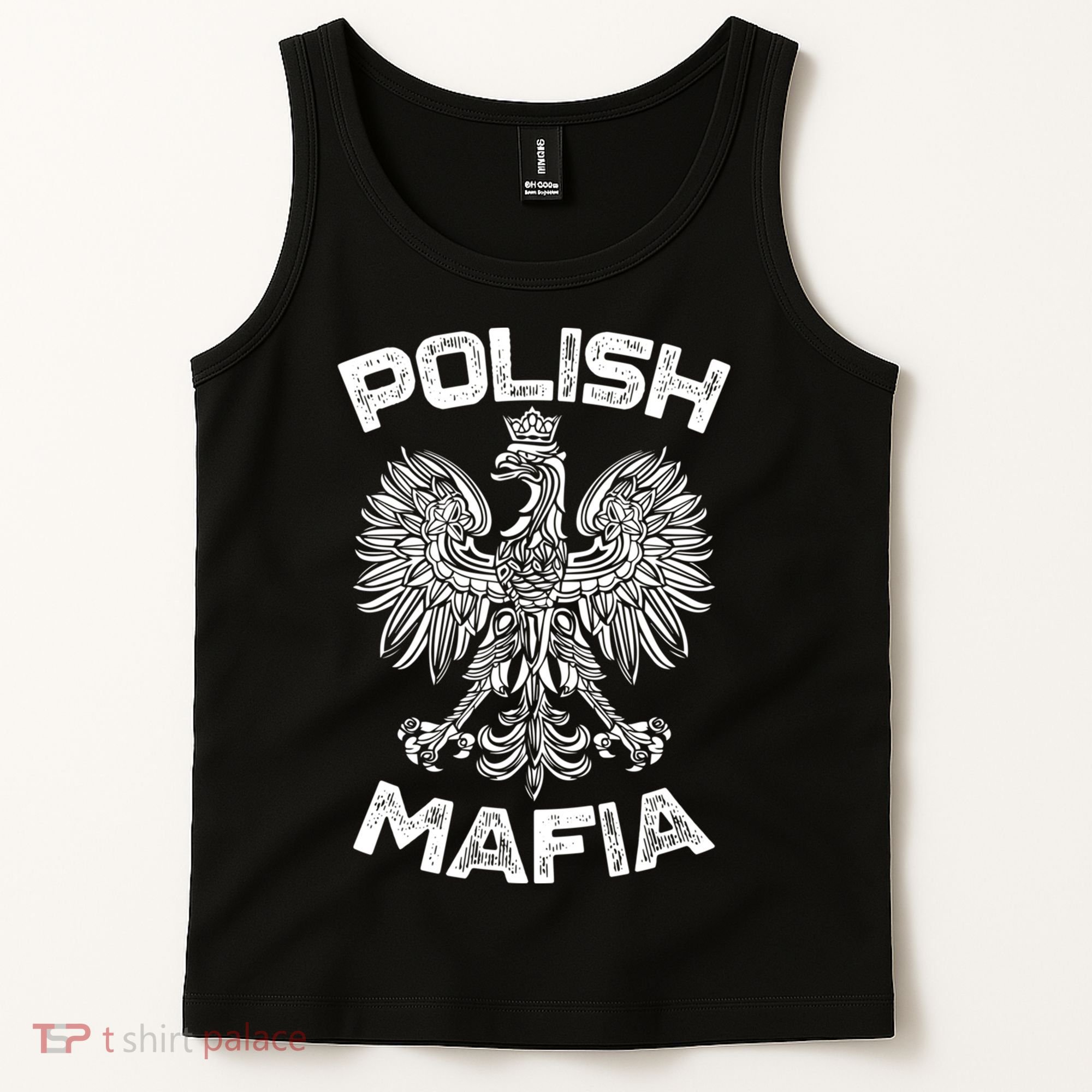 Polish Mafia Poland Polish Eagle Polska Dyngus Day Gift Tank Top