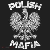 Polish Mafia Poland Polish Eagle Polska Dyngus Day Gift Golf Towel thumb 3