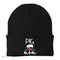 Pig Mom Proud Pig Farmer Pig Owner Pig Mother Gift Beanie thumb 0
