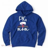 Pig Mom Proud Pig Farmer Pig Owner Pig Mother Gift Hoodie thumb 0