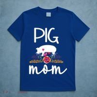 Pig Mom Proud Pig Farmer Pig Owner Pig Mother Gift T-Shirt thumb 5