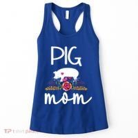 Pig Mom Proud Pig Farmer Pig Owner Pig Mother Gift Women's Tank Top thumb 0