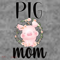 Pig Mom Proud Pig Farmer Pig Owner Pig Mother Gift Toddler Hoodie thumb 2