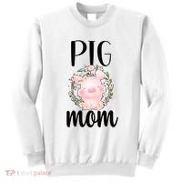 Pig Mom Proud Pig Farmer Pig Owner Pig Mother Gift Sweatshirt thumb 0