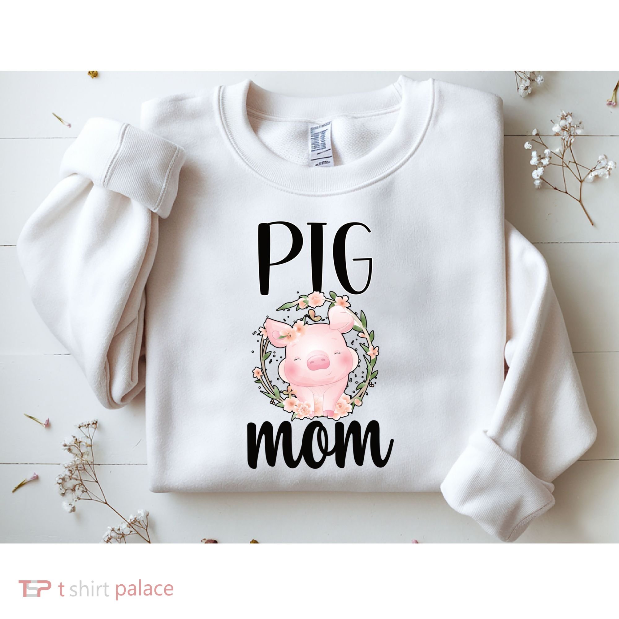Pig Mom Proud Pig Farmer Pig Owner Pig Mother Gift Sweatshirt