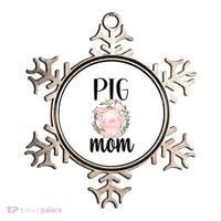 Pig Mom Proud Pig Farmer Pig Owner Pig Mother Gift Ornament thumb 0