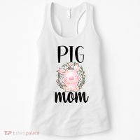 Pig Mom Proud Pig Farmer Pig Owner Pig Mother Gift Women's Tank Top thumb 0