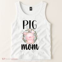 Pig Mom Proud Pig Farmer Pig Owner Pig Mother Gift Tank Top thumb 2