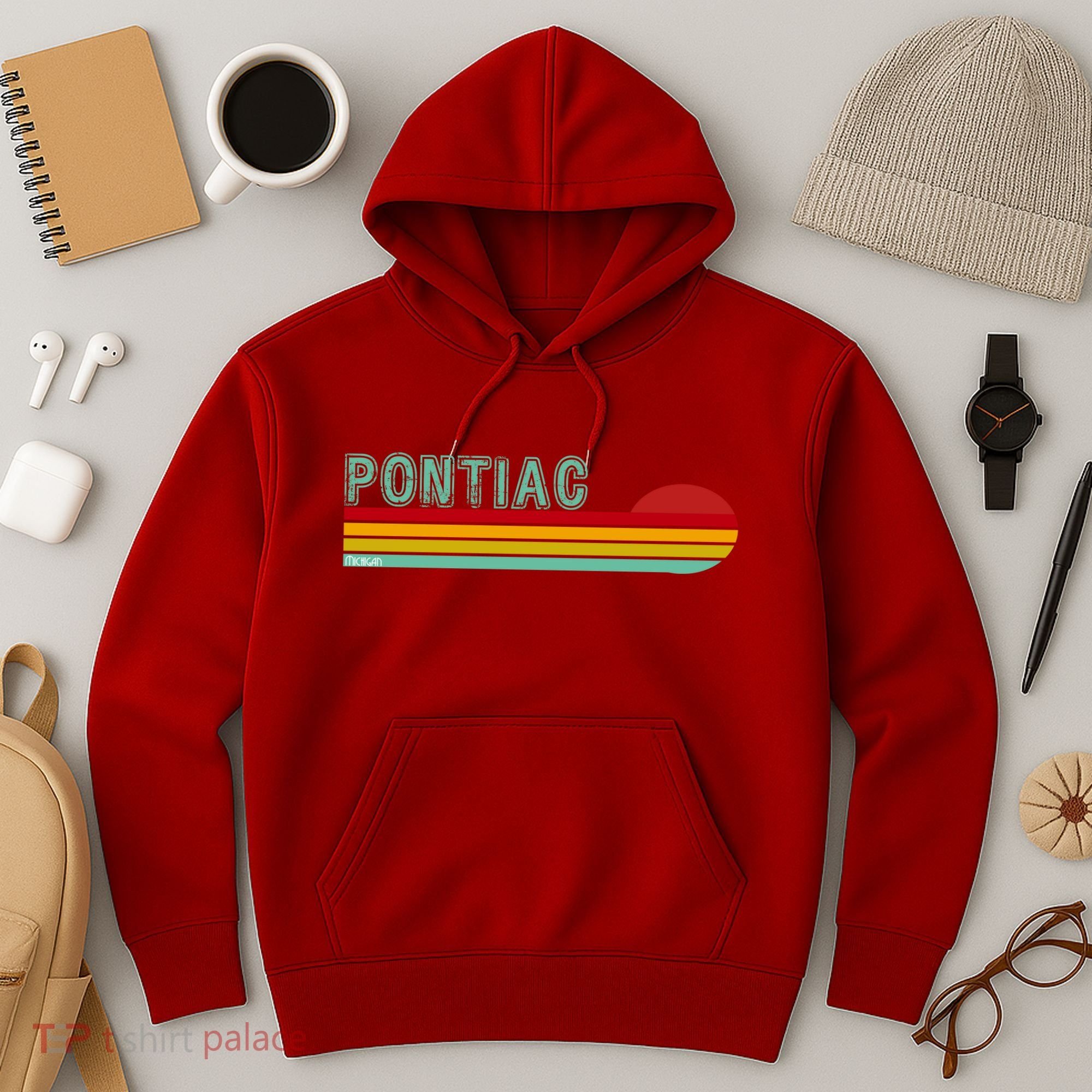 Pontiac Michigan Hoodie
