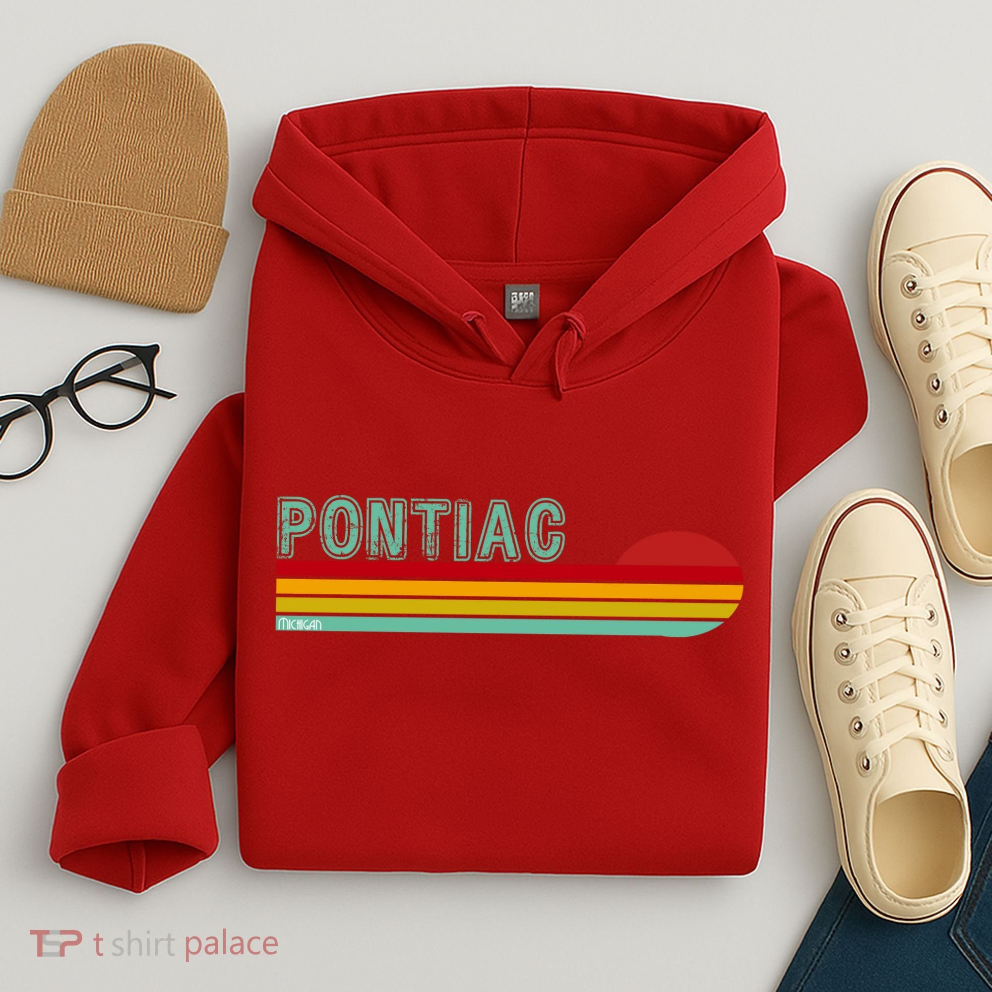 Pontiac Michigan Hoodie