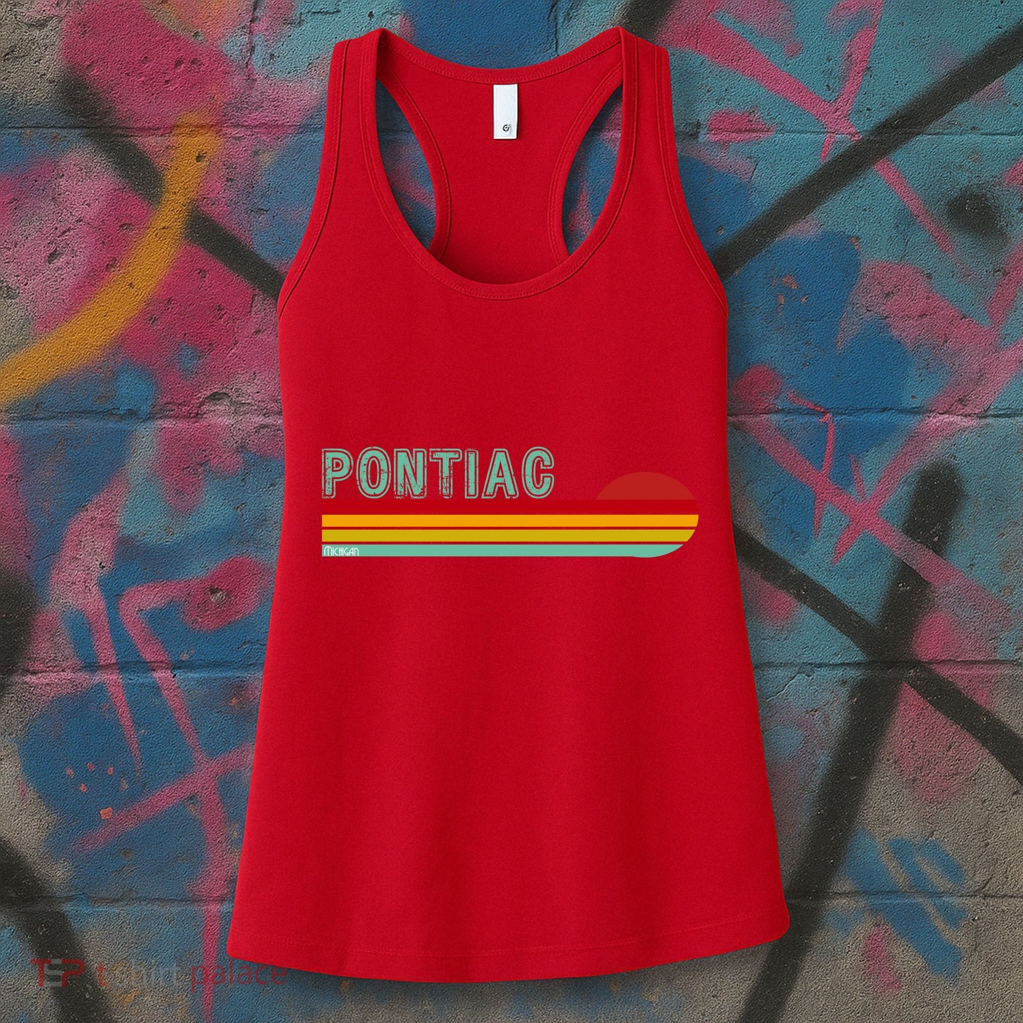 Pontiac Michigan Women's Tank Top