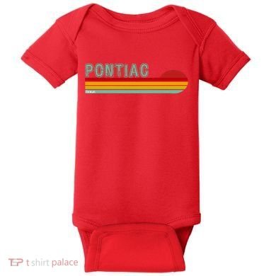 Pontiac Michigan Baby Bodysuit