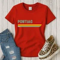 Pontiac Michigan Women's T-Shirt thumb 3