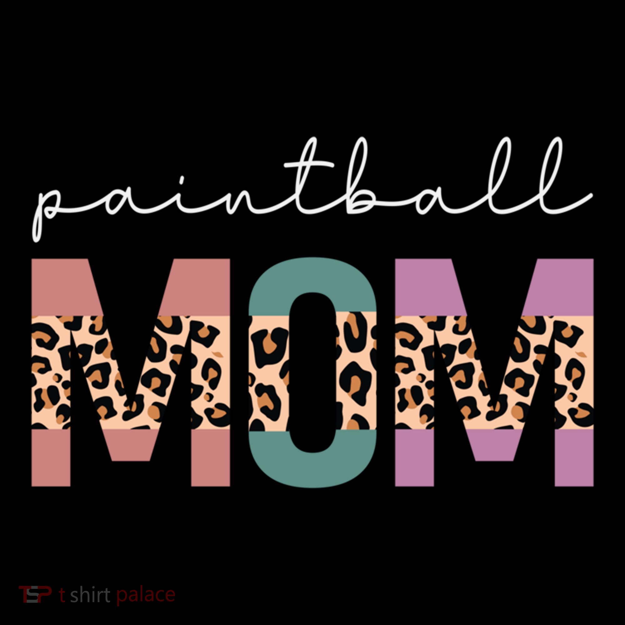 Paintball Mom Paintball Lovers Gift Funny Mom Leopard Cute Gift Coffee Mug