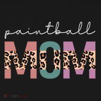 Paintball Mom Paintball Lovers Gift Funny Mom Leopard Cute Gift Women's Hoodie thumb 2