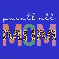 Paintball Mom Paintball Lovers Gift Funny Mom Leopard Cute Gift Long Sleeve Shirt thumb 2