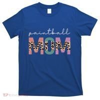 Paintball Mom Paintball Lovers Gift Funny Mom Leopard Cute Gift T-Shirt thumb 0