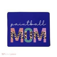 Paintball Mom Paintball Lovers Gift Funny Mom Leopard Cute Gift Mousepad thumb 0