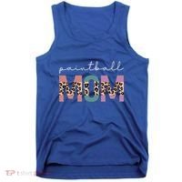 Paintball Mom Paintball Lovers Gift Funny Mom Leopard Cute Gift Tank Top thumb 0