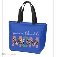 Paintball Mom Paintball Lovers Gift Funny Mom Leopard Cute Gift Tote Bag thumb 3