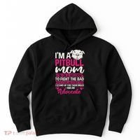 Pitbull Mom Pit Bull Terrier Mommy Pibble Mother's Day Hoodie thumb 0