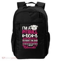 Pitbull Mom Pit Bull Terrier Mommy Pibble Mother's Day Backpack thumb 0