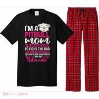 Pitbull Mom Pit Bull Terrier Mommy Pibble Mother's Day Pajama Set thumb 0