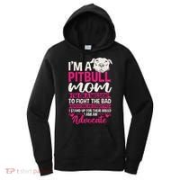 Pitbull Mom Pit Bull Terrier Mommy Pibble Mother's Day Women's Hoodie thumb 0