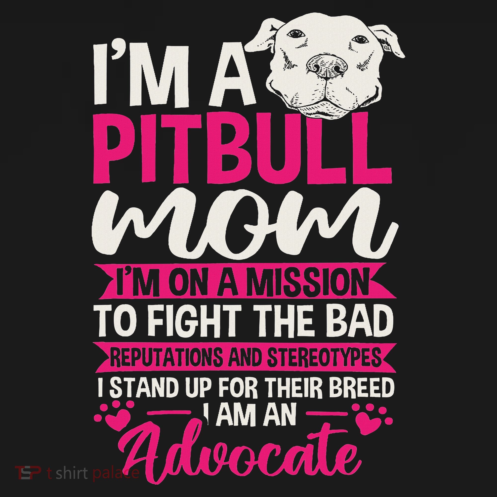 Pitbull Mom Pit Bull Terrier Mommy Pibble Mother's Day Toddler Hoodie