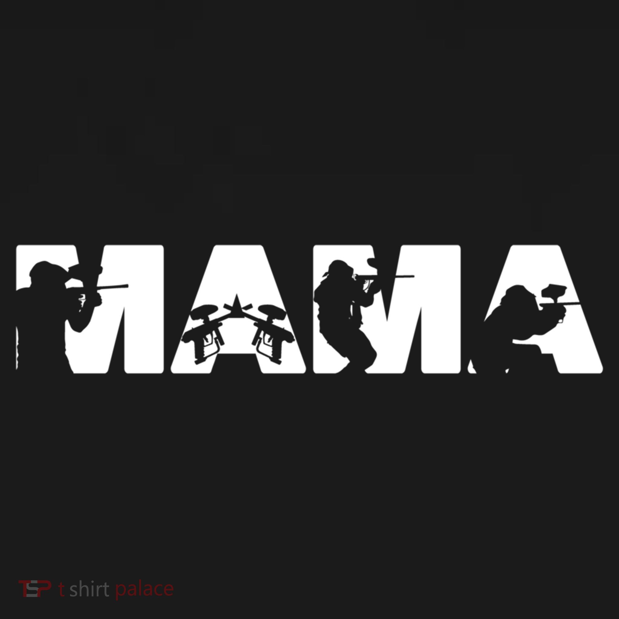 Paintball Mom Paintball Mama Funny Mom Cute Gift Pajama Set