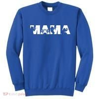 Paintball Mom Paintball Mama Funny Mom Cute Gift Sweatshirt thumb 0