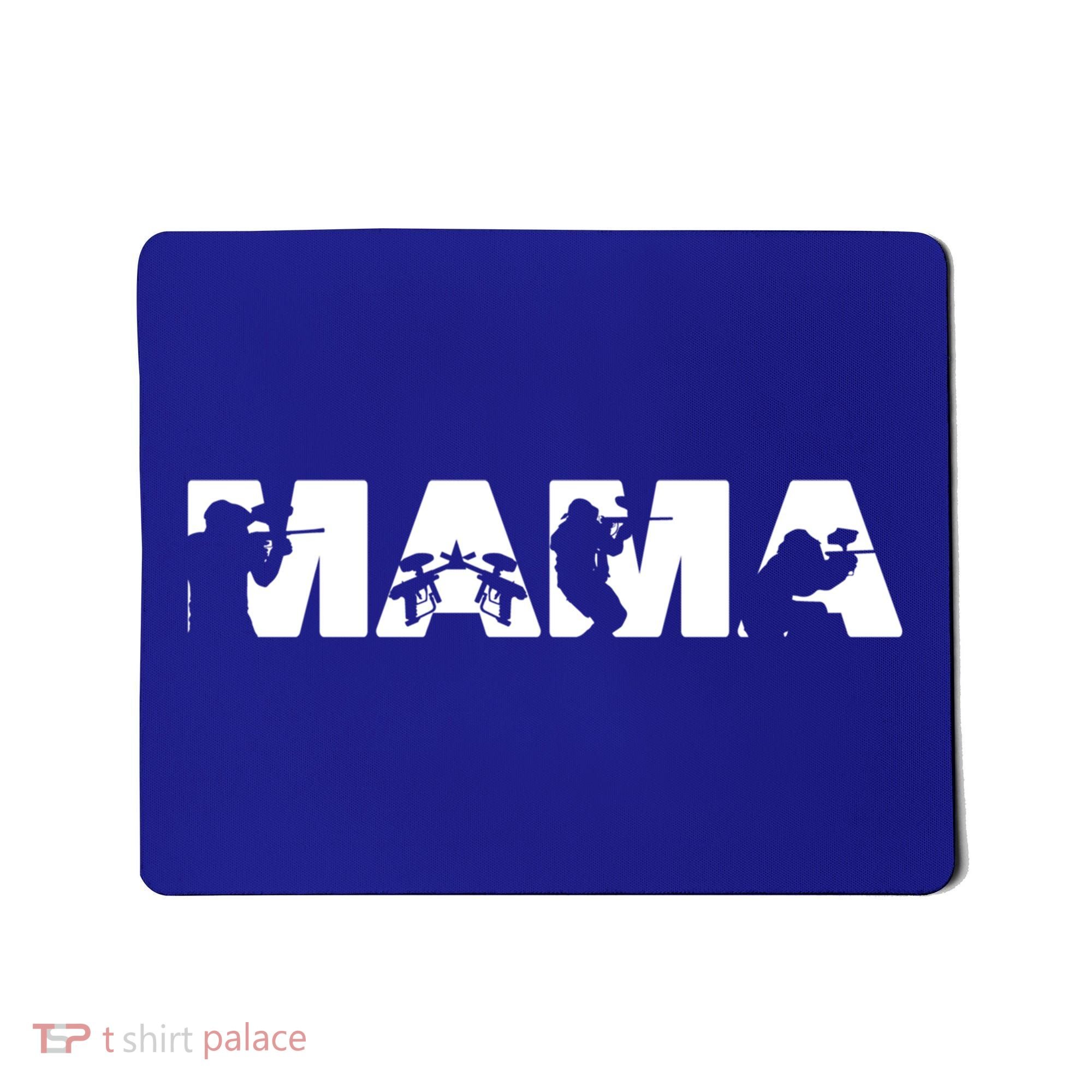 Paintball Mom Paintball Mama Funny Mom Cute Gift Mousepad