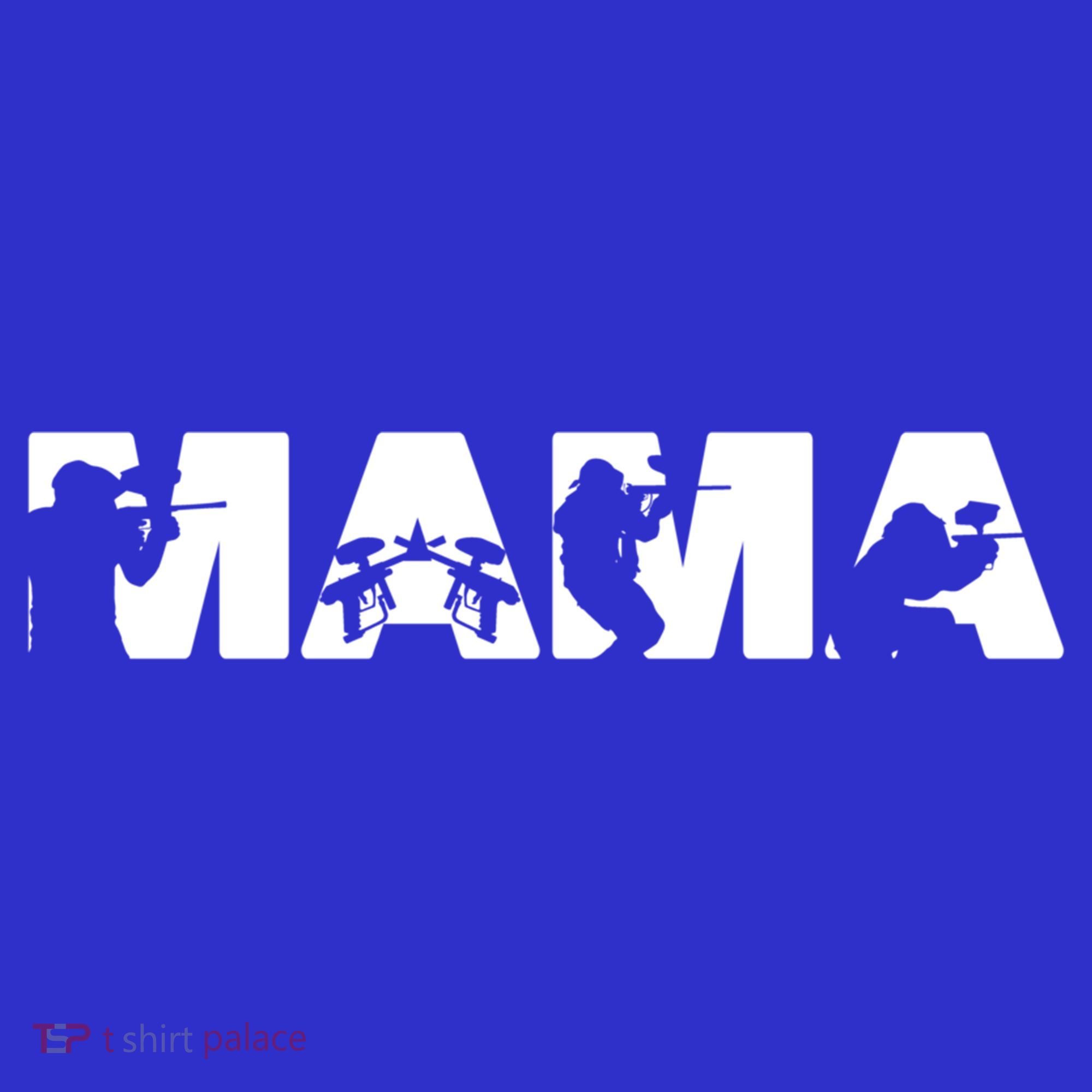 Paintball Mom Paintball Mama Funny Mom Cute Gift Women's Tank Top