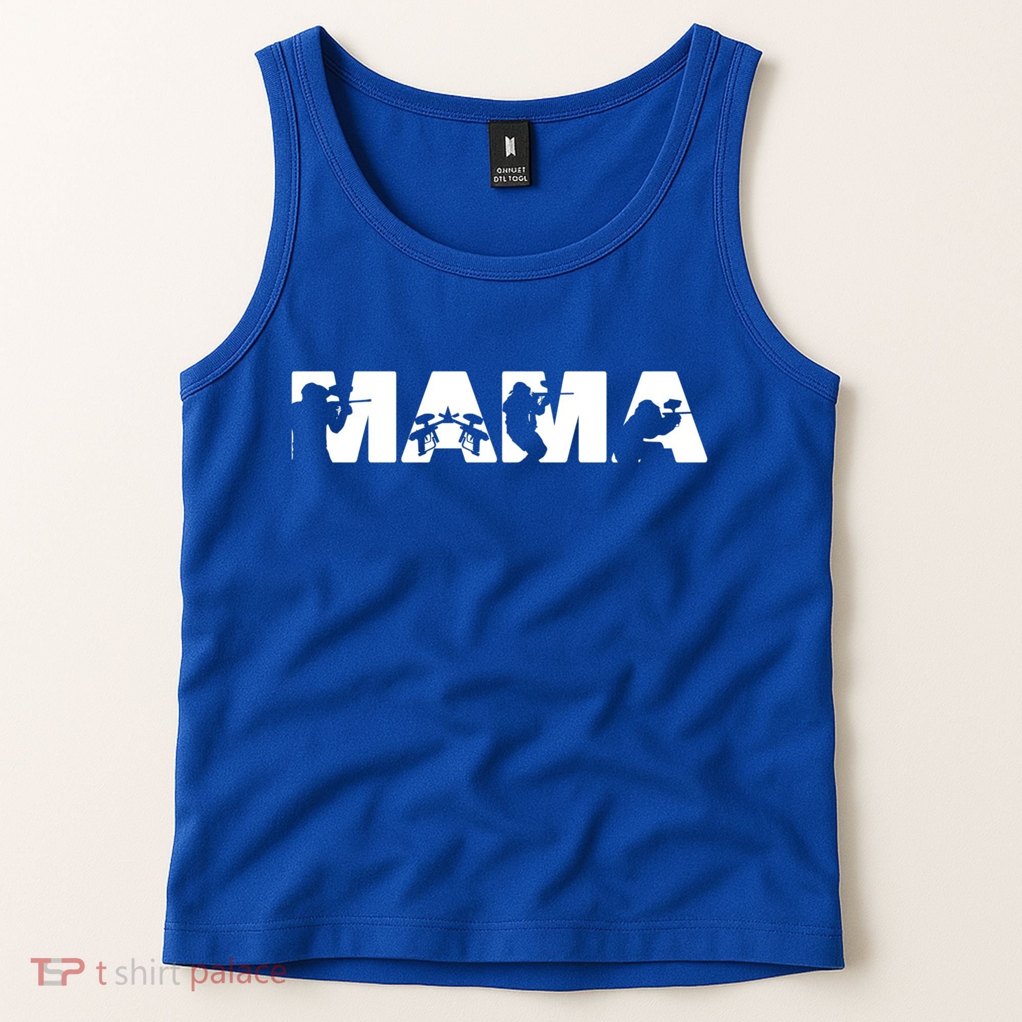 Paintball Mom Paintball Mama Funny Mom Cute Gift Tank Top