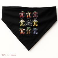 Pi Menu Pi Day 3 USA-Made Doggie Bandana thumb 0