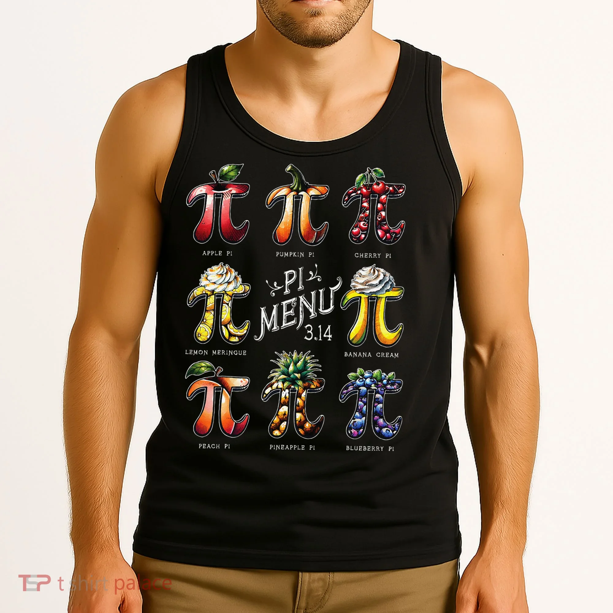 Pi Menu Pi Day 3 Tank Top