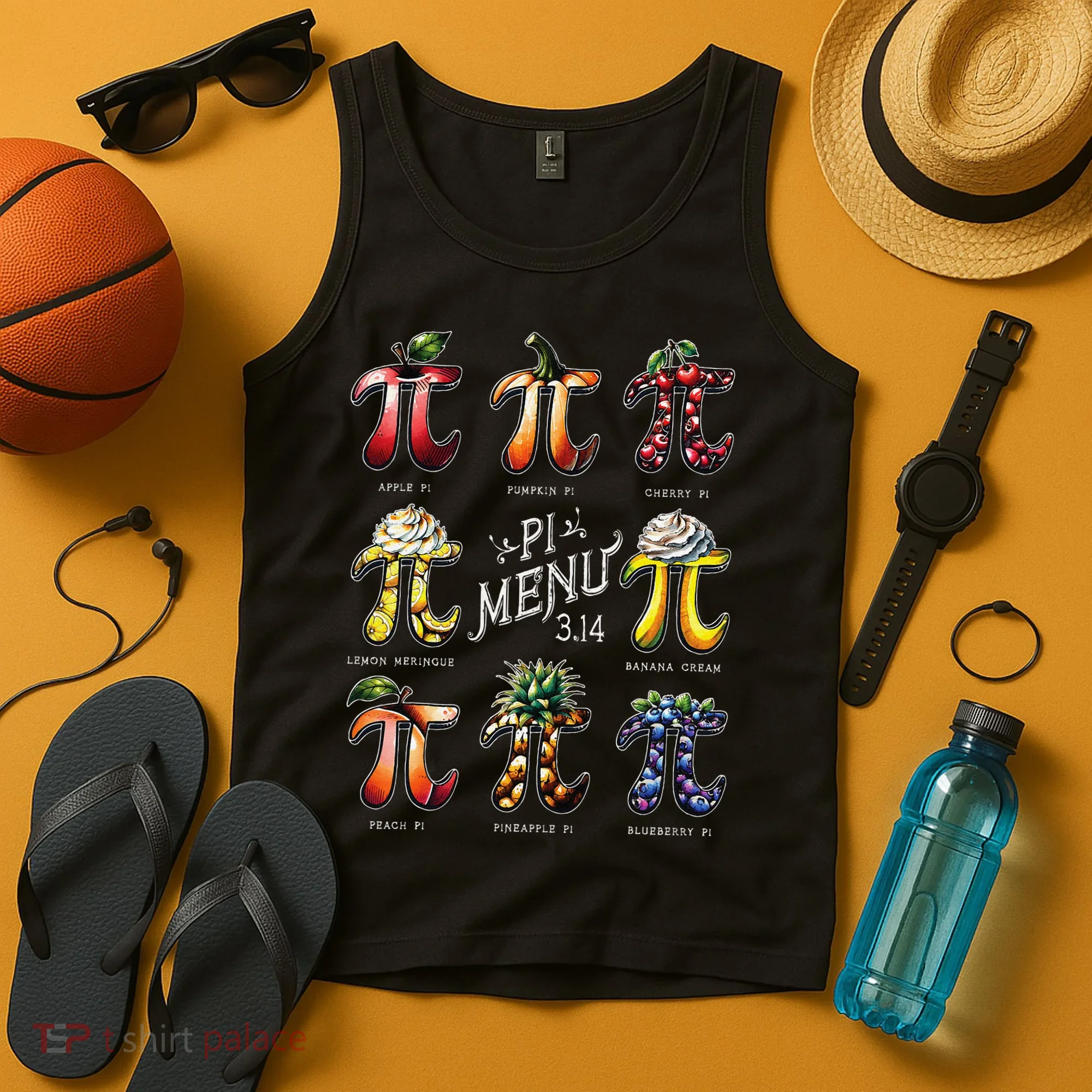 Pi Menu Pi Day 3 Tank Top