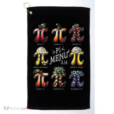 Pi Menu Pi Day 3 Golf Towel