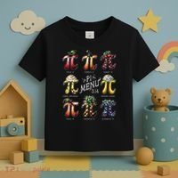 Pi Menu Pi Day 3 Toddler T-Shirt thumb 3