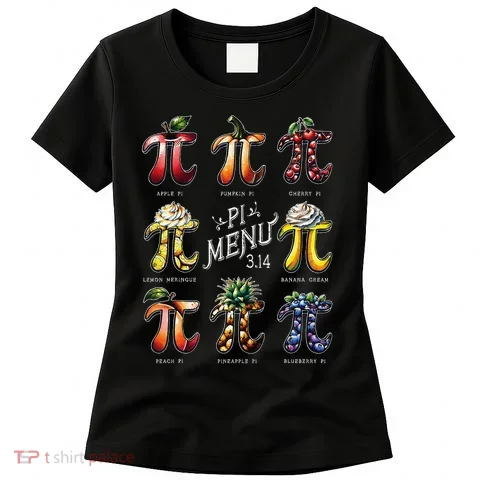 Pi Menu Pi Day 3 Women's T-Shirt in the selected color