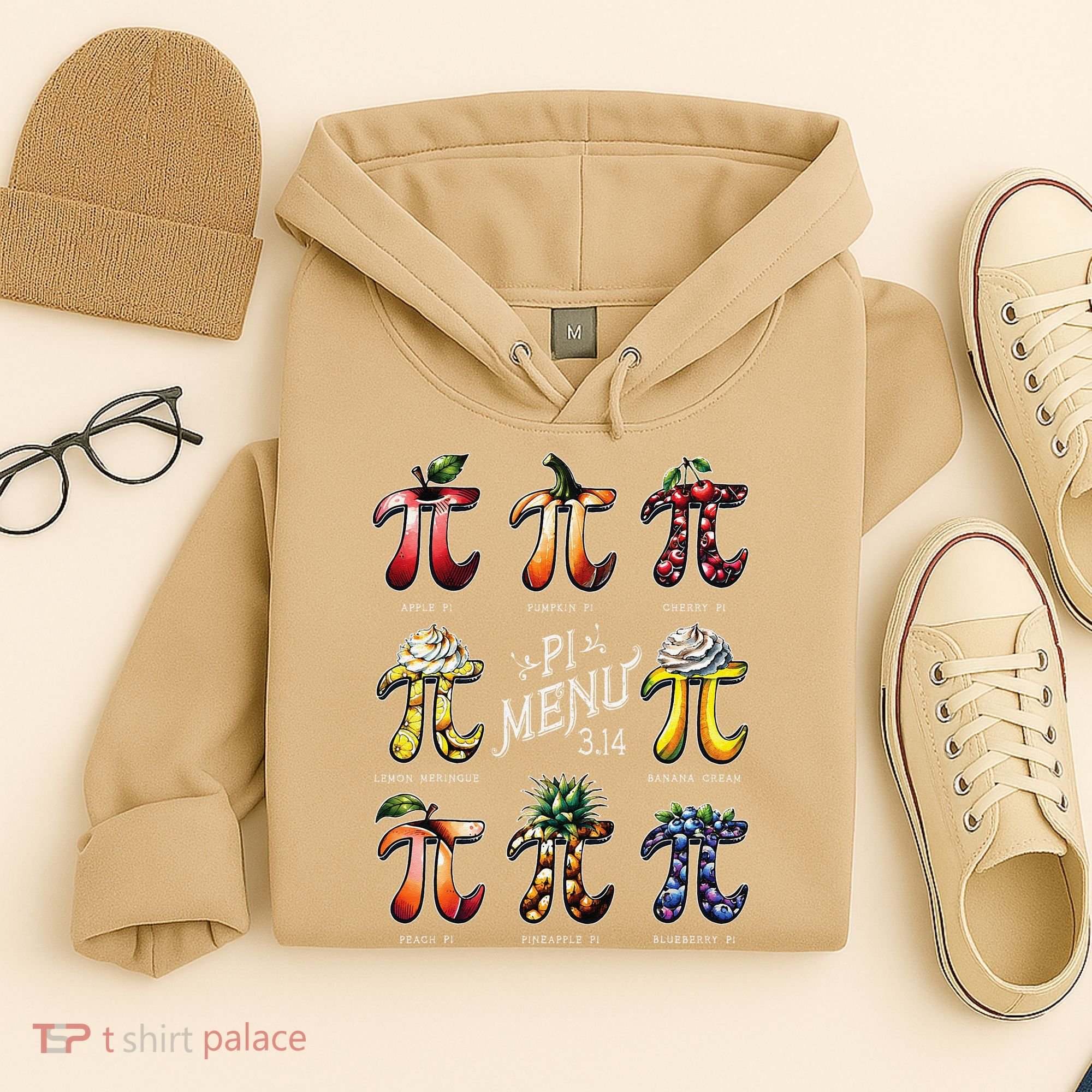 Pi Menu Pi Day 3 Hoodie