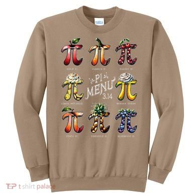 Pi Menu Pi Day 3 Sweatshirt