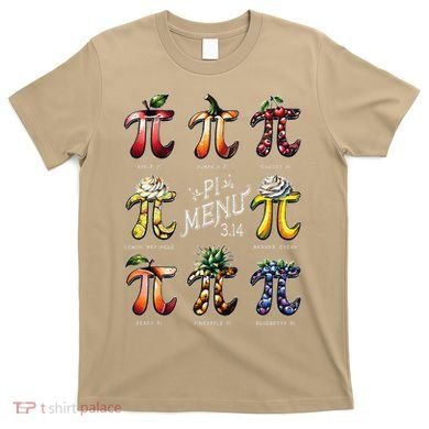 Pi Menu Pi Day 3 T-Shirt